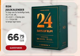 Scandinavian Park Rom julekalender erbjuda