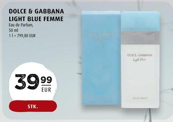 Scandinavian Park Dolce & gabbana light blue femme erbjuda