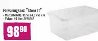 Hornbach Förvaringsbox "Store It" erbjuda