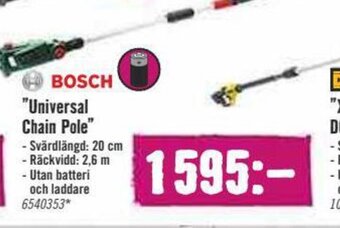 Hornbach BOSCH "Universal Chain Pole" erbjuda