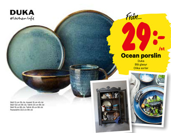 City Gross Ocean porslin erbjuda