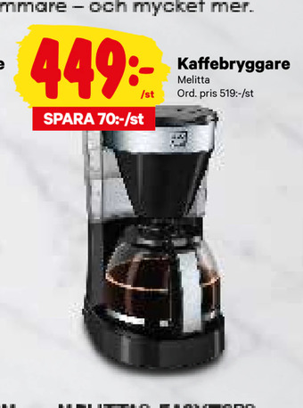 City Gross Kaffebryggare erbjuda