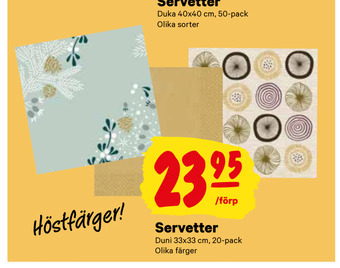 City Gross Servetter erbjuda