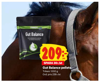 Gut balance pellets