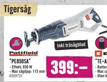 Hornbach Tigersåg erbjuda