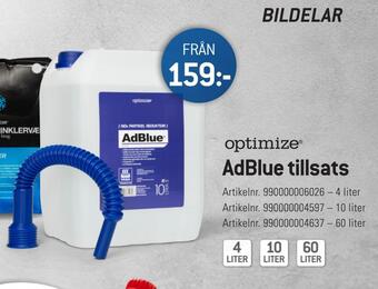 thansen Adblue tillsats erbjuda