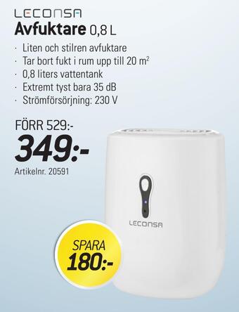 thansen Avfuktare erbjuda