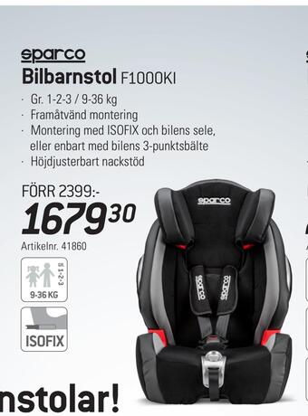 thansen Bilbarnstol erbjuda