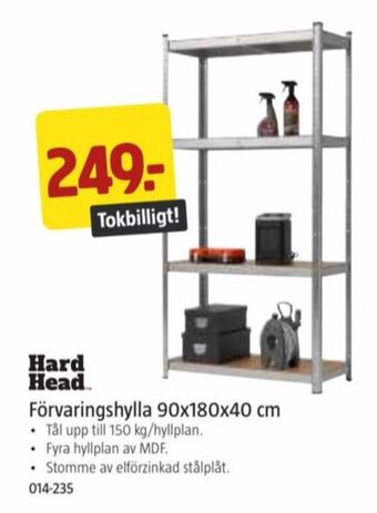Jula Hard head lagerhyllor erbjuda