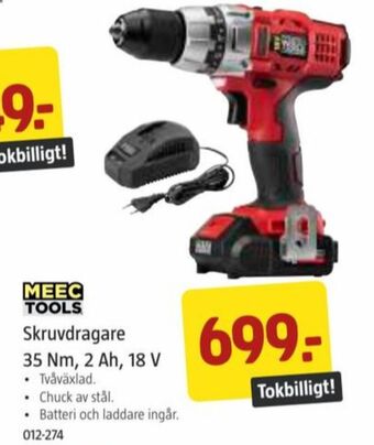 Jula Meec tools borr- och skruvdragere erbjuda