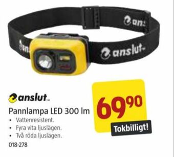 Jula Anslut pannlampor erbjuda