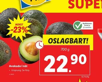 Lidl Avokado i nät erbjuda