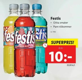 Lidl Festis erbjuda