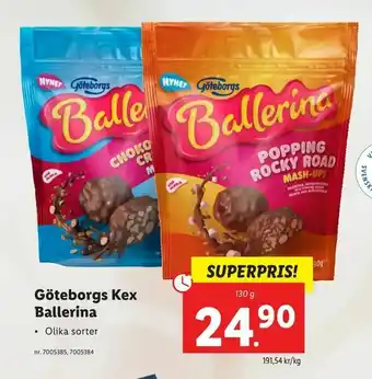 Lidl Göteborgs Kex Ballerina erbjuda