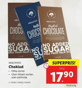 Lidl Choklad erbjuda