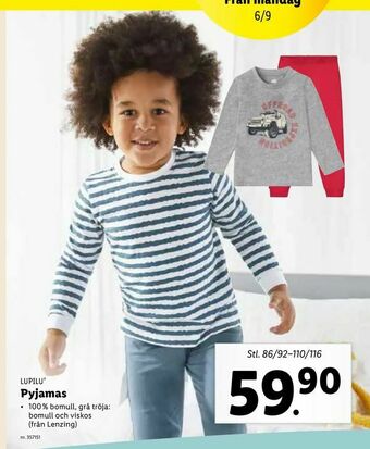 Lidl Pyjamas erbjuda