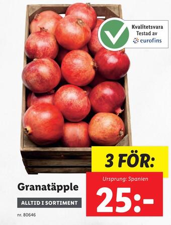 Granatäpple