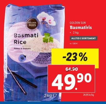 Lidl Basmatiris erbjuda