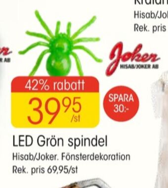 EKO Joker halloween tillbehör erbjuda