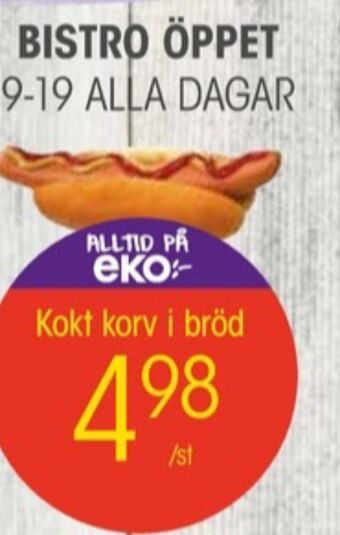EKO Eko restaurang erbjuda