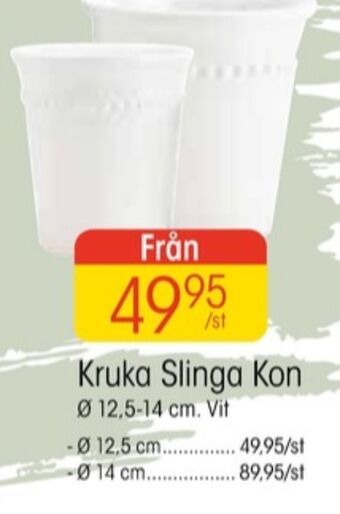 EKO Blomin krukor erbjuda