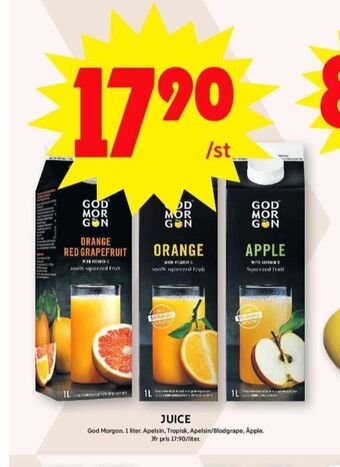ICA Maxi God morgon juice erbjuda