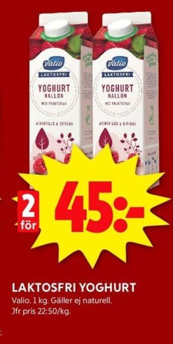 ICA Kvantum Valio yoghurt erbjuda