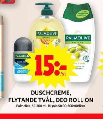 ICA Maxi Palmolive deodorant roll-on erbjuda