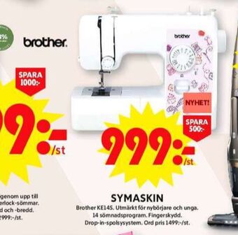 ICA Maxi Bright lightning symaskin erbjuda