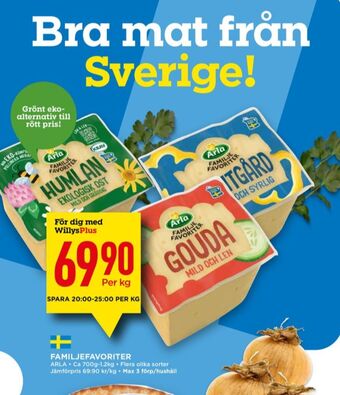 Willys Arla humlan erbjuda