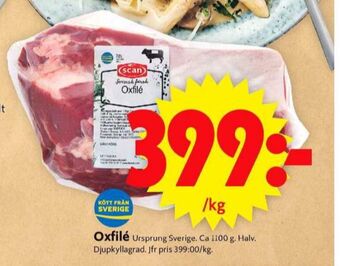 ICA Supermarket Scan oxfilé erbjuda