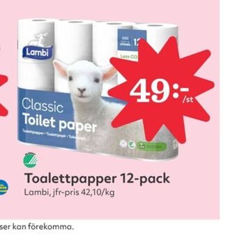 Hemköp Classic toalettpapper erbjuda