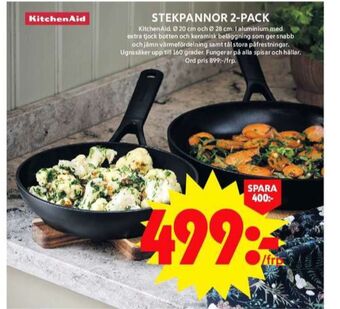 ICA Maxi Kitchenaid stekpanna erbjuda