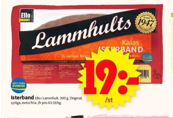 Lammhults isterband