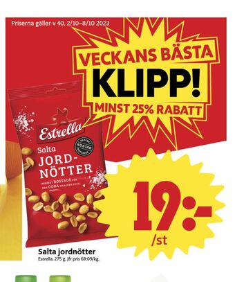 ICA Nära Estrella jordnötter erbjuda