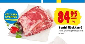 City Gross Benfri fläskkarré erbjuda
