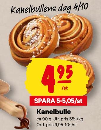 City Gross Kanelbulle erbjuda
