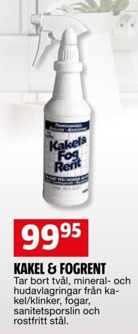 Bauhaus KAKEL & FOGRENT erbjuda