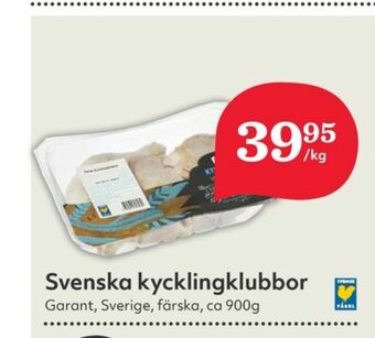 Hemköp Garant Kycklingklubbor erbjuda