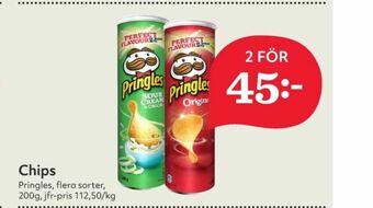 Hemköp Pringles Chips erbjuda