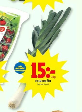 ICA Kvantum Purjolök erbjuda
