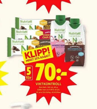 Nutrilett Bar