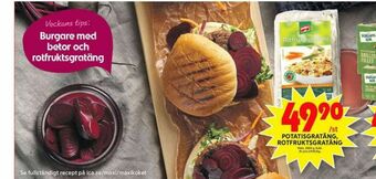 ICA Maxi Peka Rotfruktsgratäng erbjuda