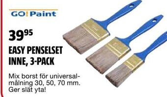 Bauhaus EASY PENSELSET INNE, 3-PACK erbjuda