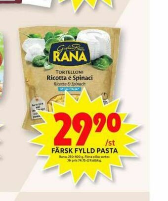 ICA Maxi Rana Pasta erbjuda