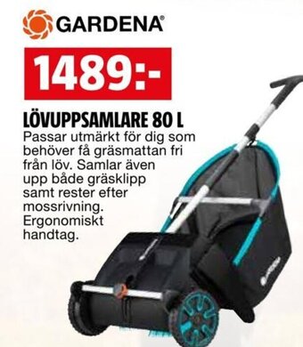 GARDENA LÖVUPPSAMLARE 80 L