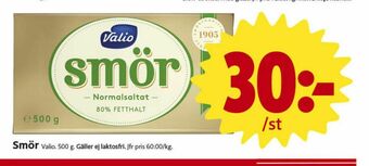 ICA Nära Valio Smör erbjuda