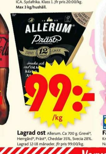 ICA Supermarket Allerum Grevé erbjuda
