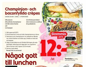 ICA Supermarket ICA Pannkakor erbjuda
