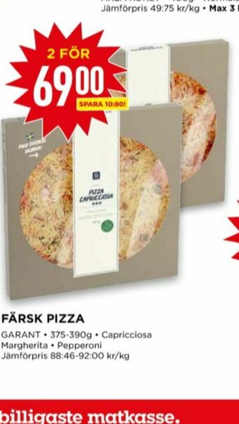 Willys Garant Pizza erbjuda
